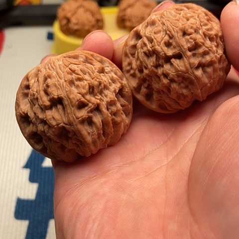 影***丶文玩核桃把件磨盘