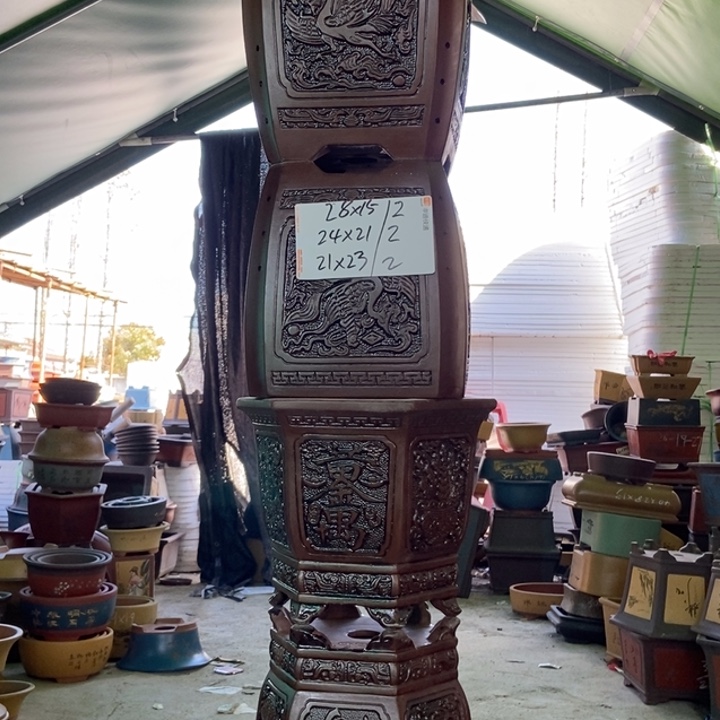 紫砂花盆紫砂紫砂