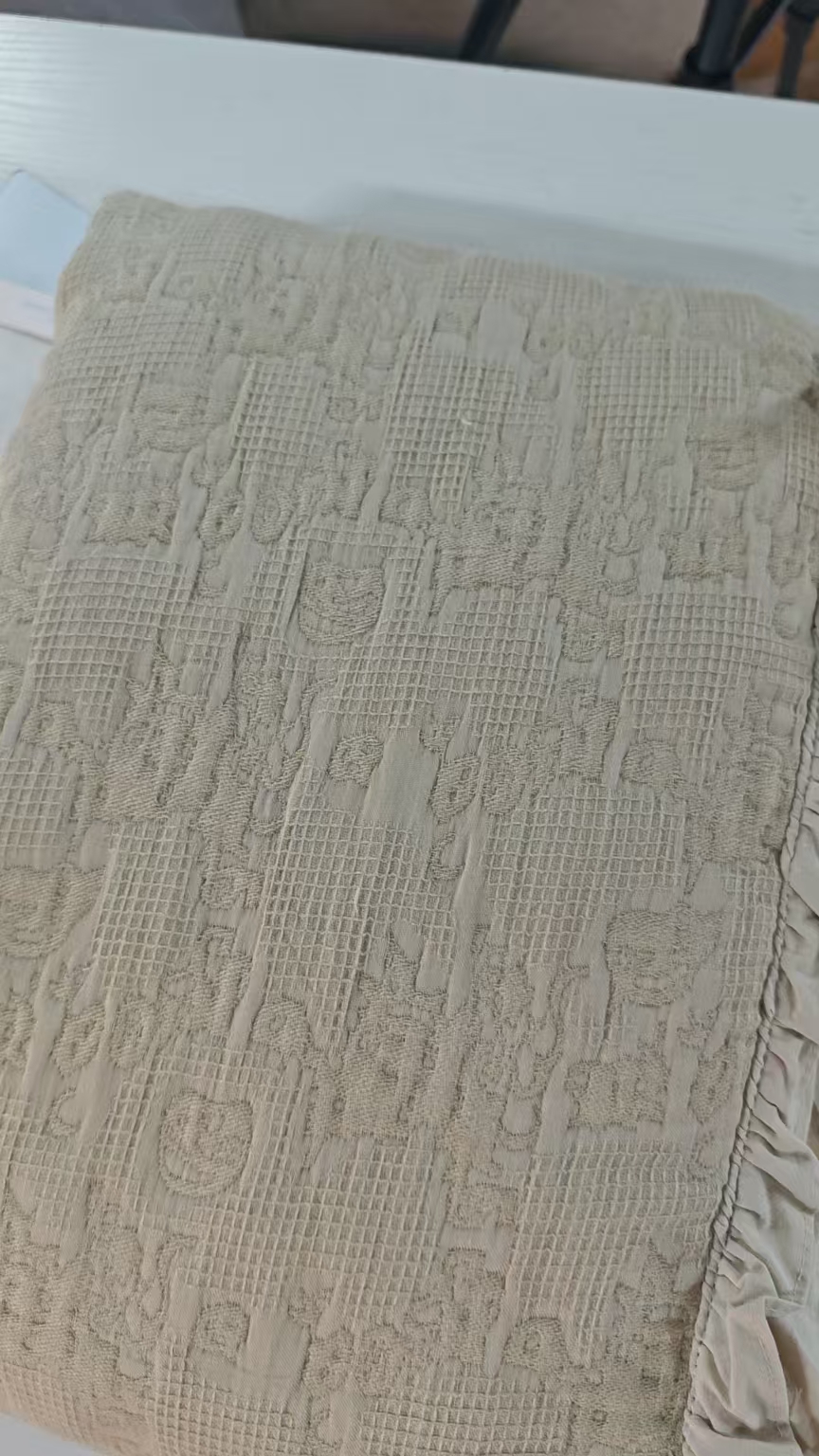【肌理回纹】200*230cm高端多功能工艺款四季用亲肤床盖