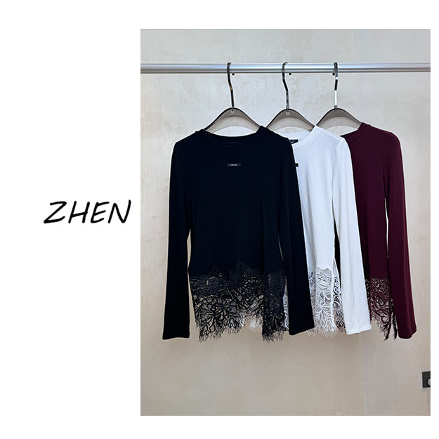 【ZHEN】25K01328  2025新款时尚气质休闲百搭上衣女