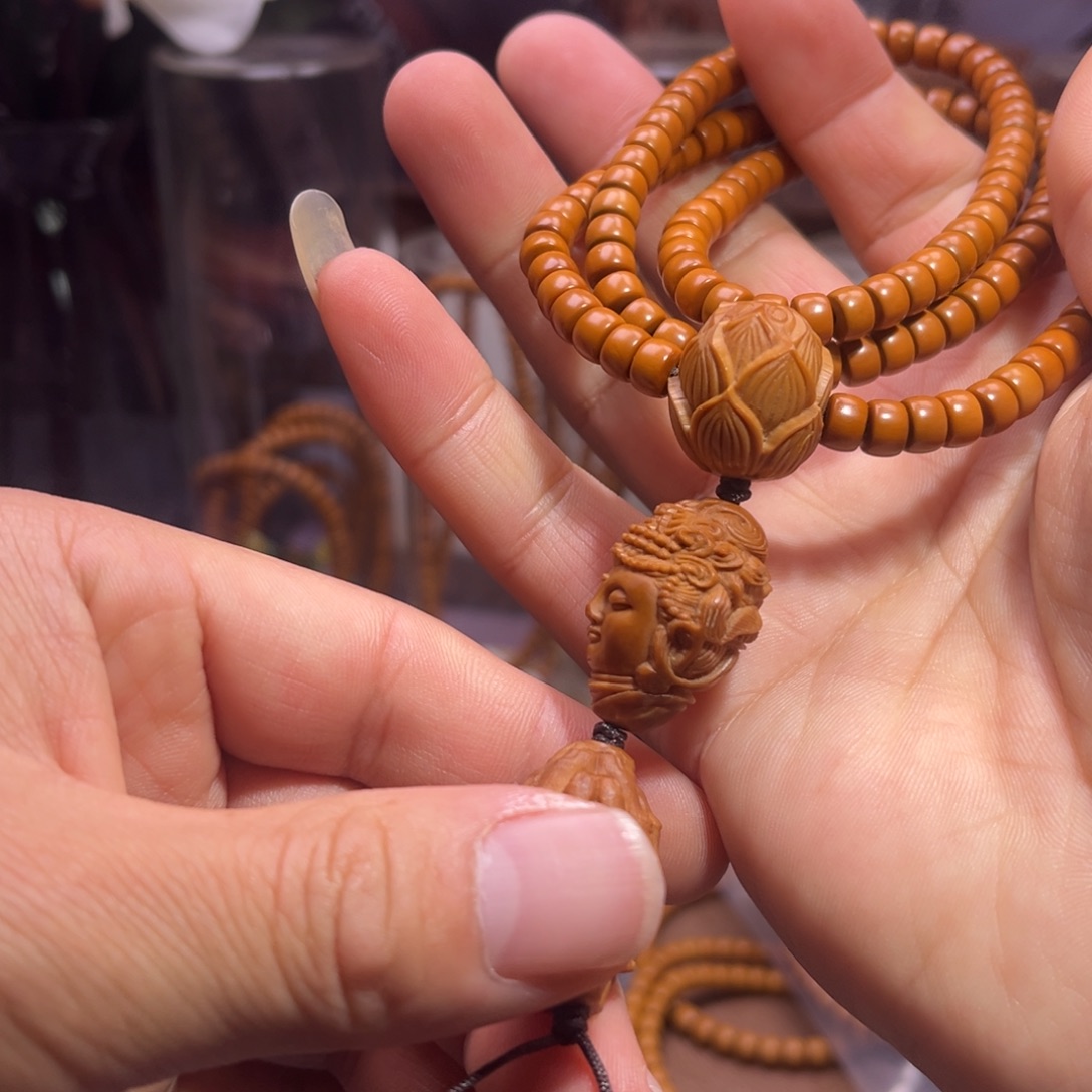 手串/手链橄榄核核尖@@6.2满配脖挂35