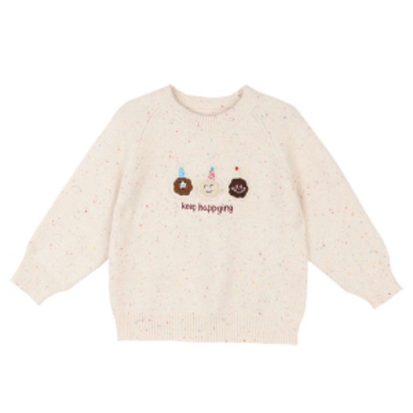 24-28小O爸男婴童【复古腔调】儿童圆领套头毛衣宝宝毛衫冬BQM94008