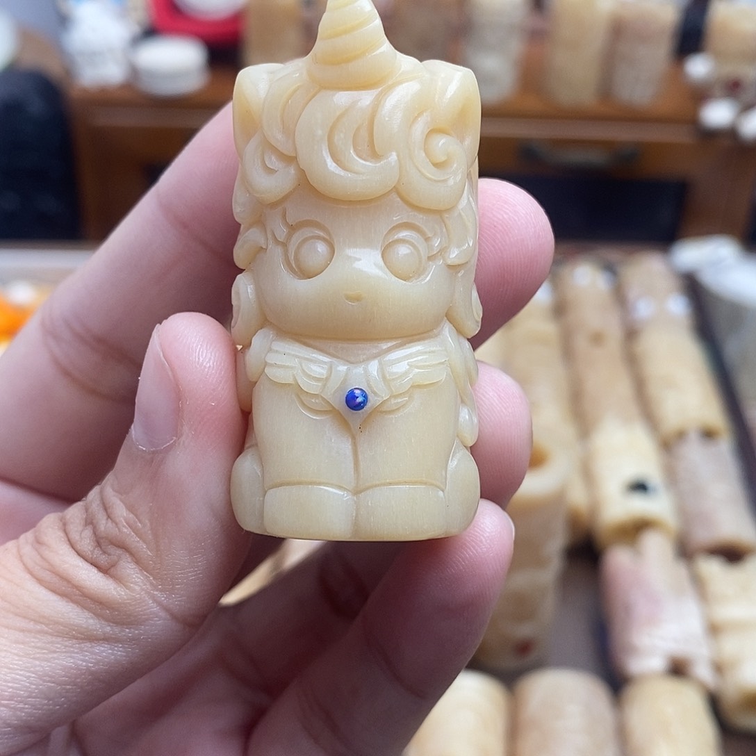 鹿骨把件倾**唯c20马骨小马骨笛