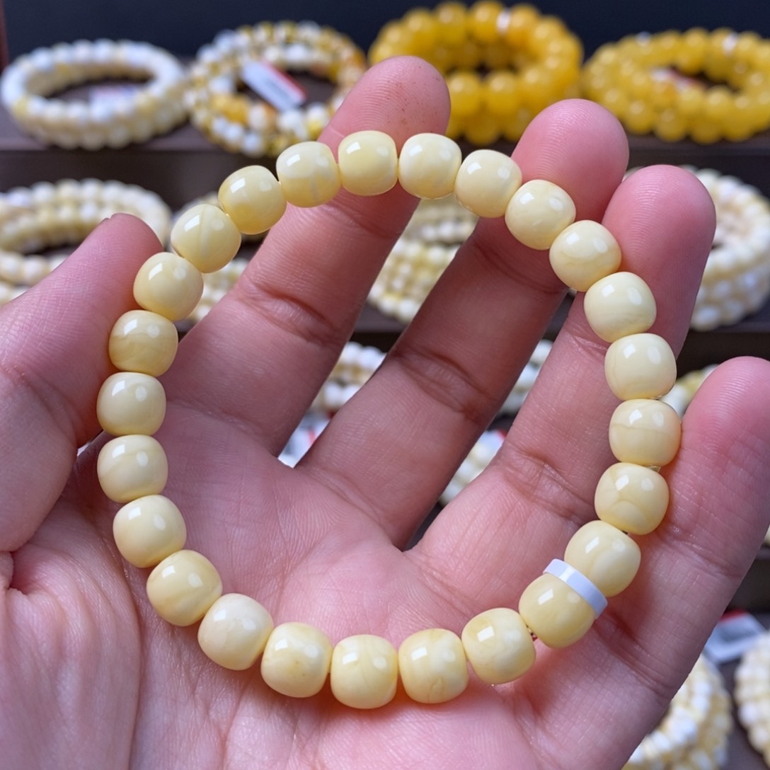 蜜蜡珠宝奇石未镶嵌8.5mm