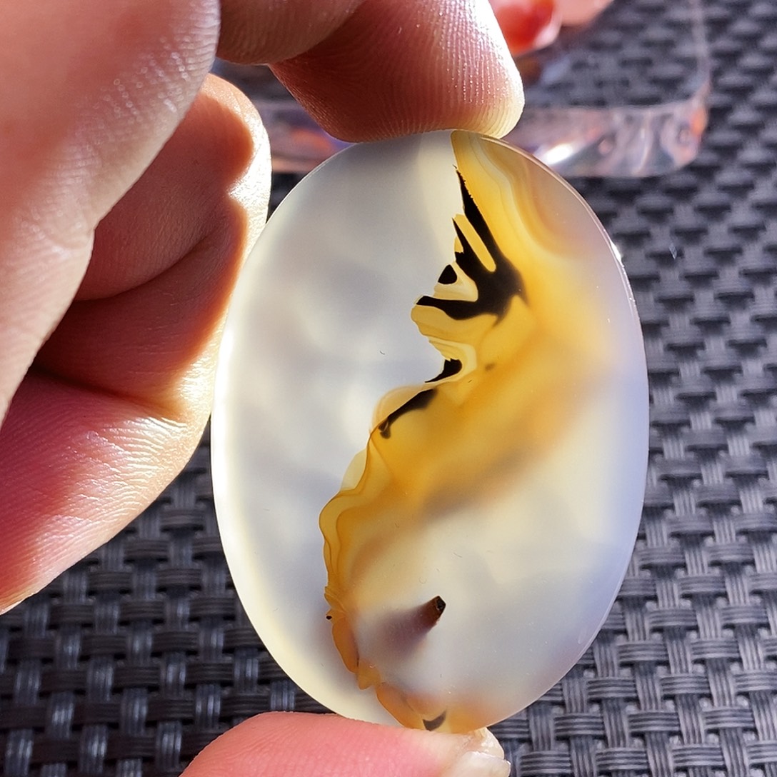 玛瑙/玉髓未镶嵌吊坠(不含链)21