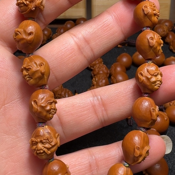 ****️手串/手链橄榄核十八罗汉