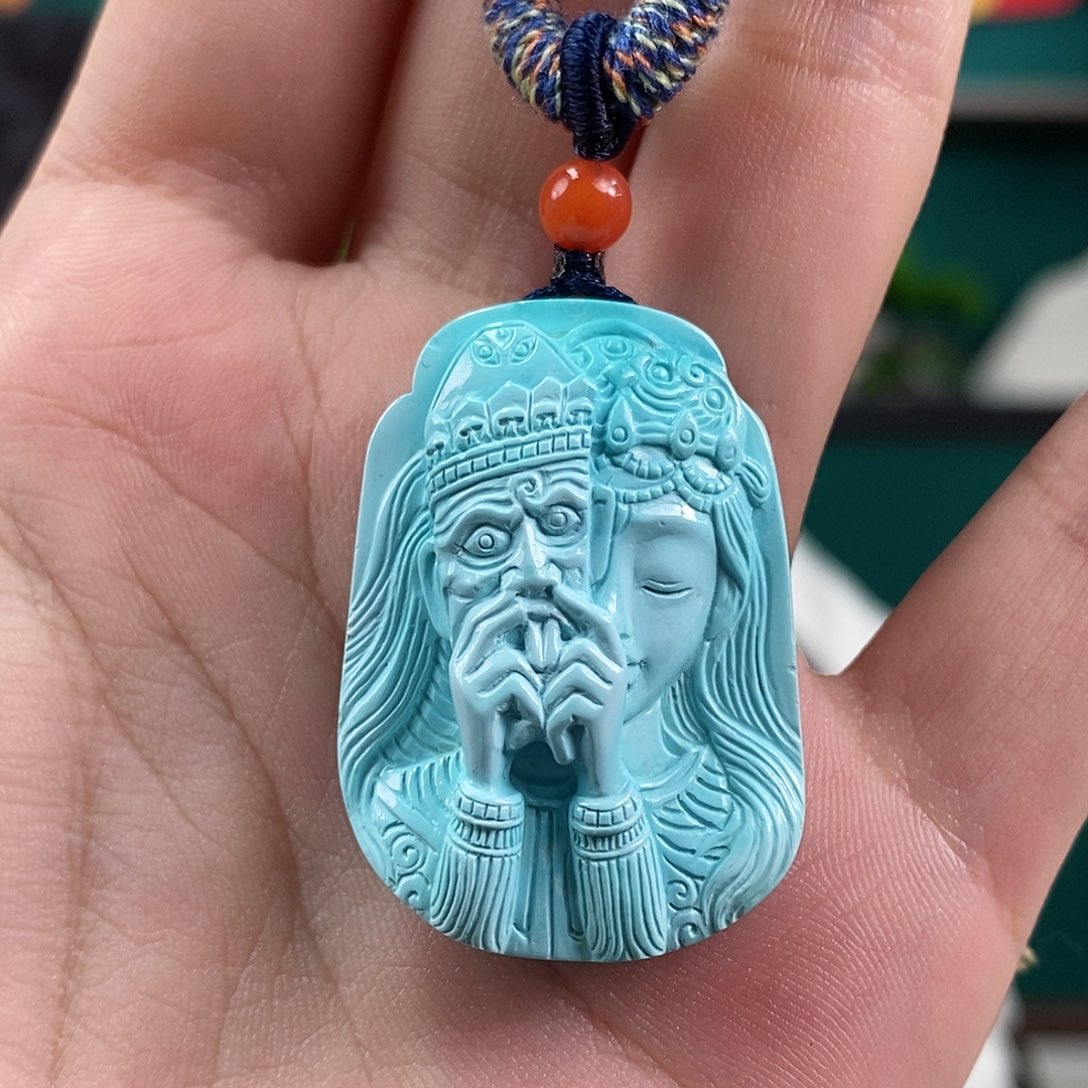 绿松石珠宝奇石未镶嵌