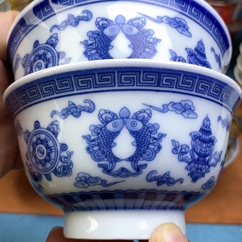 景德镇陶瓷藏式茶碗