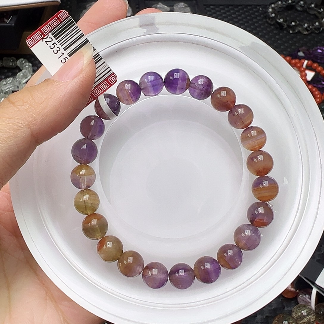 水晶手链未镶嵌多样性发一