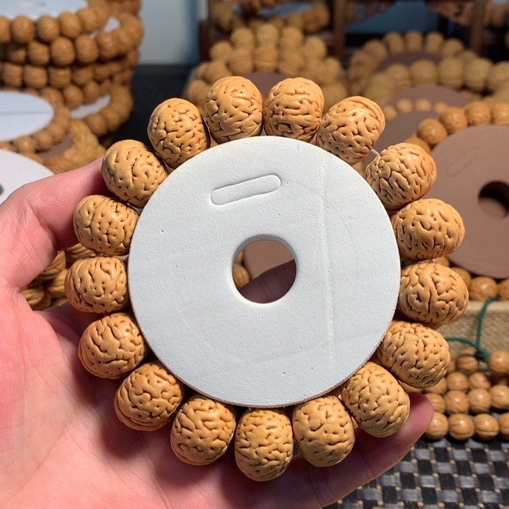 桃核手串3#有修盘锦肌肉树皇核王