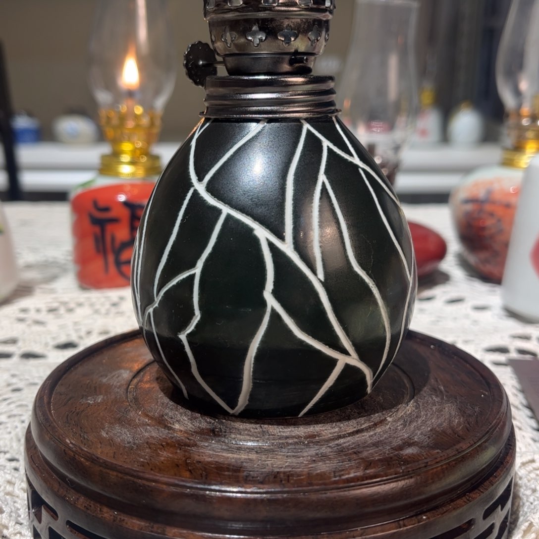 摆件景德镇陶瓷香薰灯