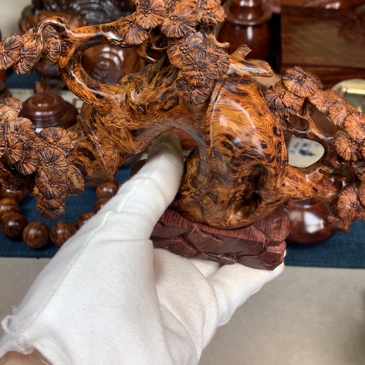 黄花梨/降香黄檀把件张*豪手把