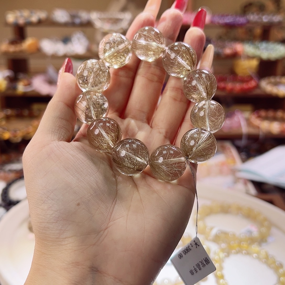 非金属魔鬼银发手串