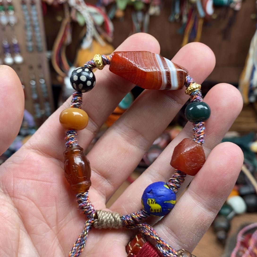 玛瑙/玉髓未镶嵌手链