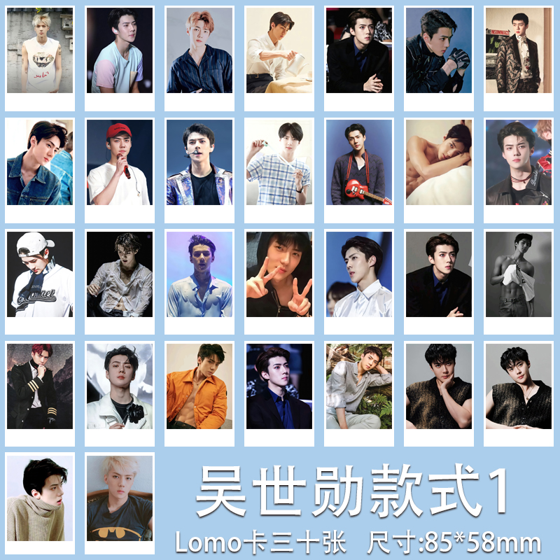 【韩娱泰娱】吴世勋边伯贤金米妮柳智敏朴彩英LISA张元英lomo卡