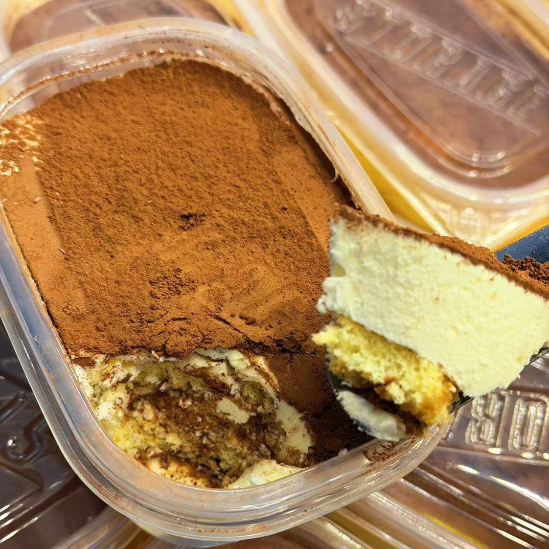 禾盼食品提拉米苏零食甜品盒子