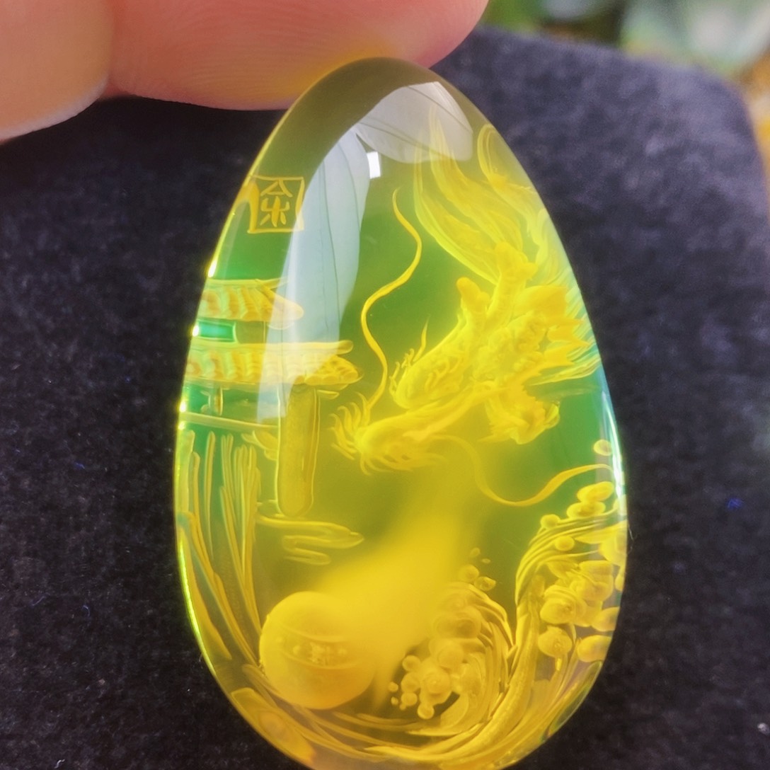 【闪购商品】金珀吊坠(不含链)未镶嵌