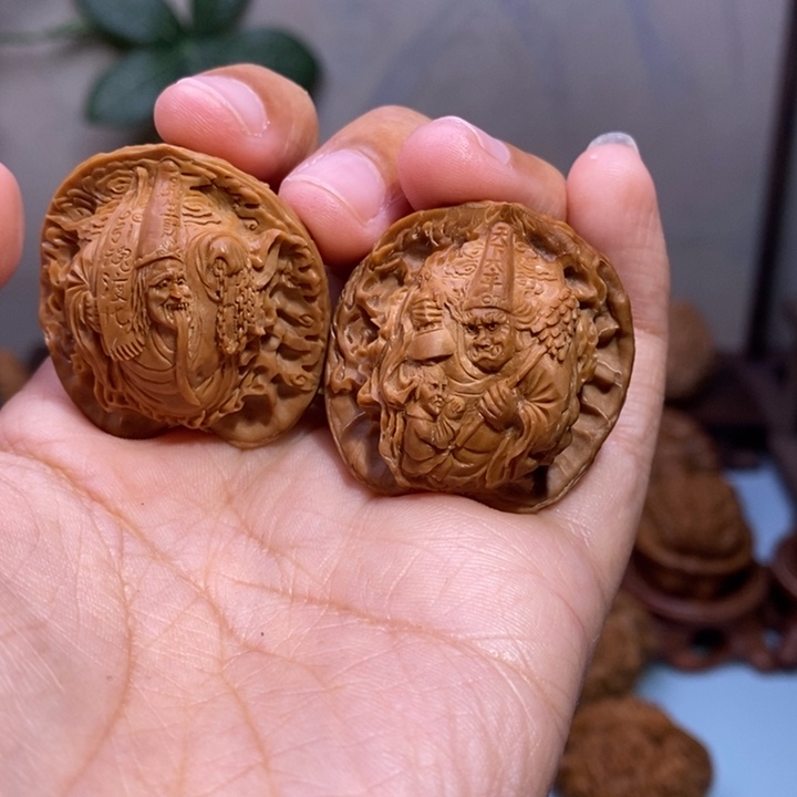 【闪购商品】核桃手串/手链小*黑白无常