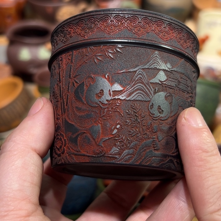 紫砂茶杯宜兴紫砂主人杯