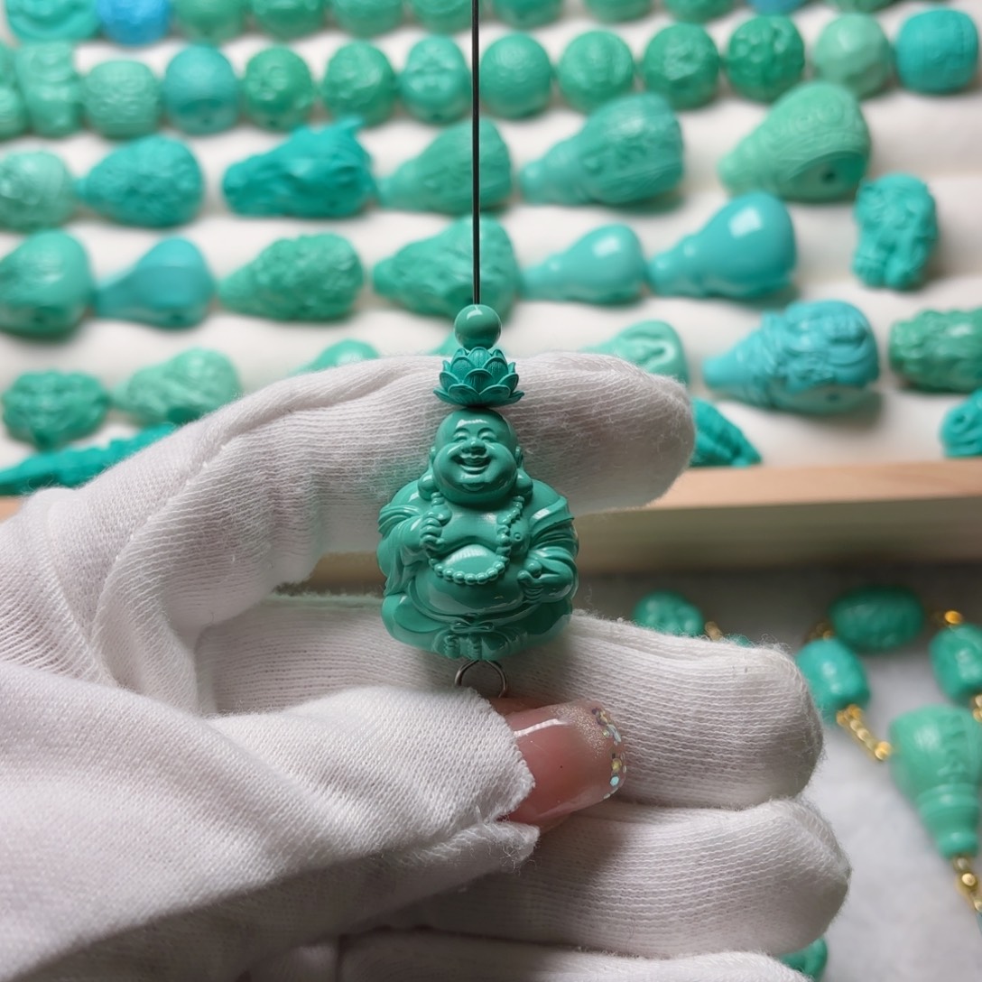 *****弥勒佛、莲花顶珠高瓷