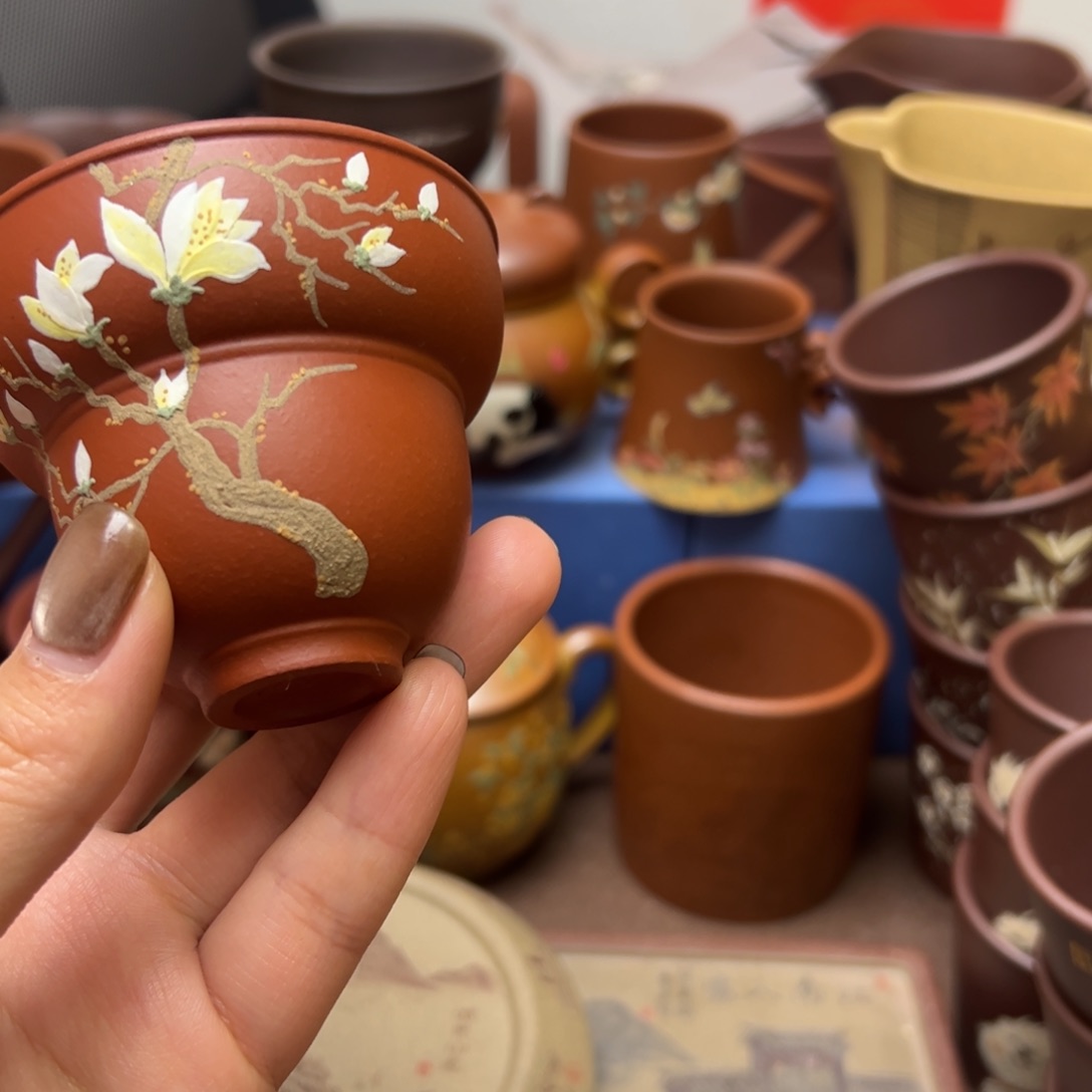 紫砂茶杯紫砂主人杯