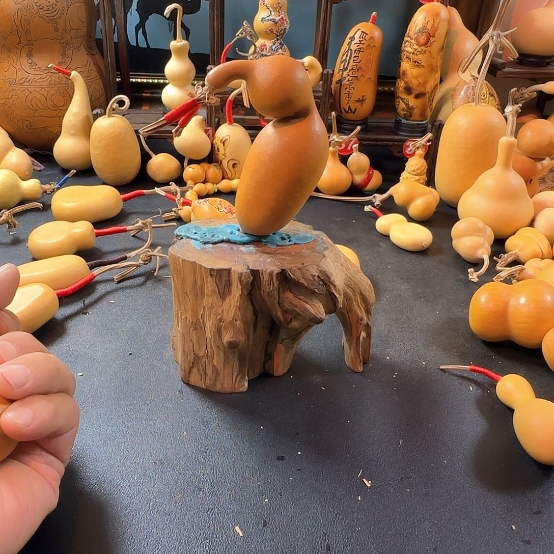 火***燚葫芦文玩弓背蚂蚁链接