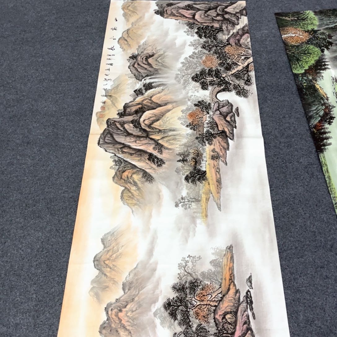 国画国画作品老师手绘
