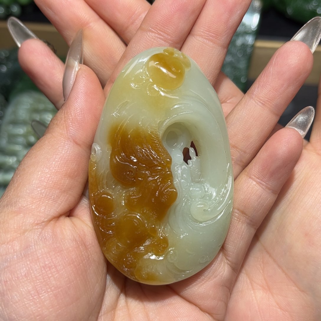 和田玉挂件未镶嵌