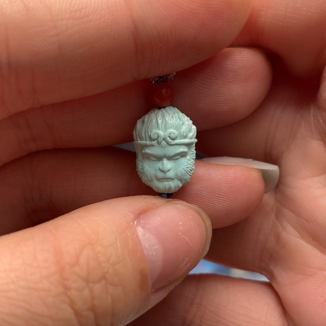 绿松石挂件未镶嵌