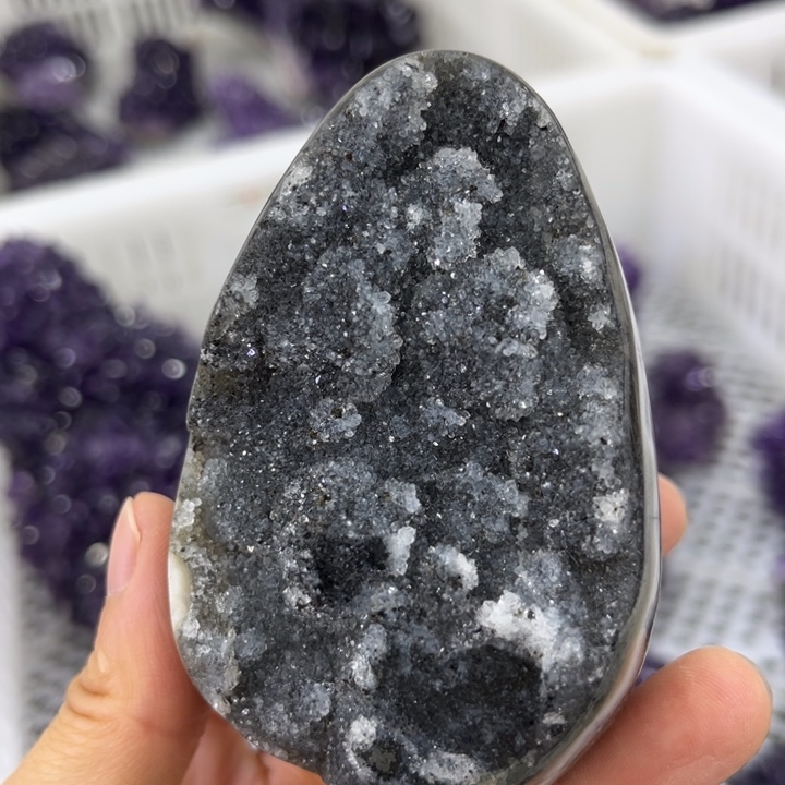 水晶珠宝半成品未镶嵌绿晶蛋