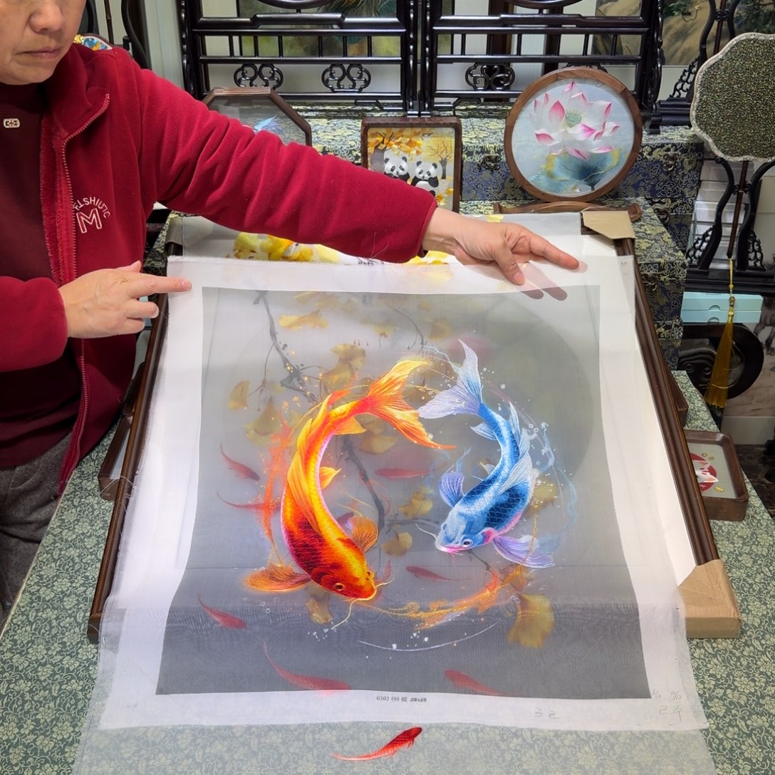 刺绣手工苏绣工艺