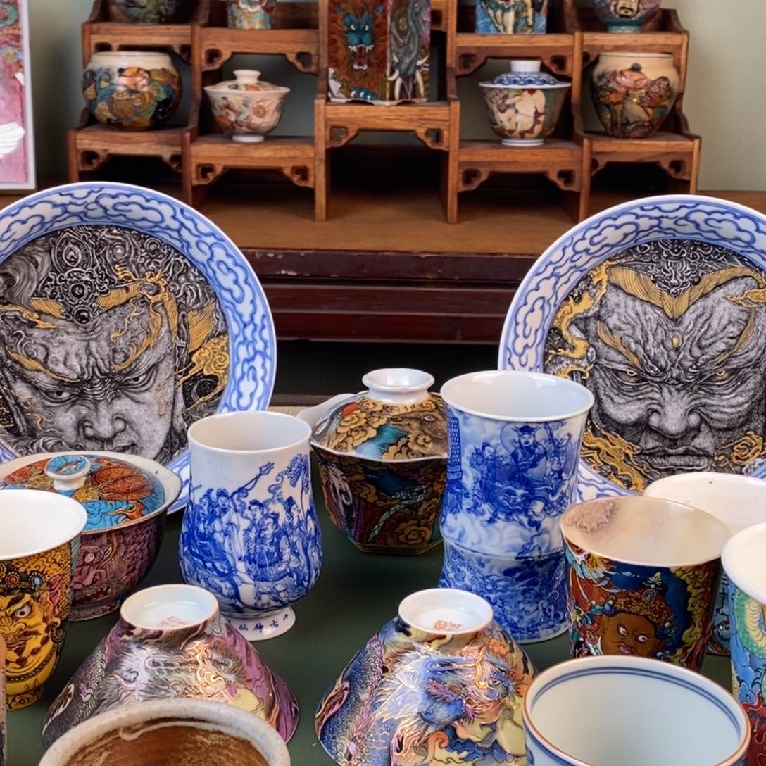 f手工手绘主人杯器