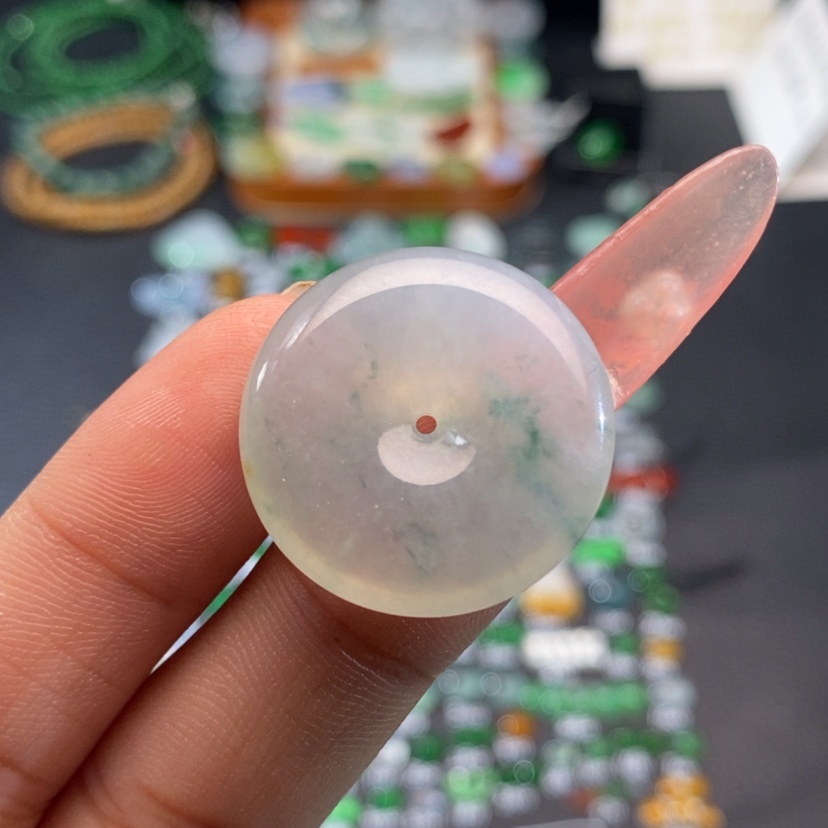 【闪购商品】翡翠挂件未镶嵌扣子