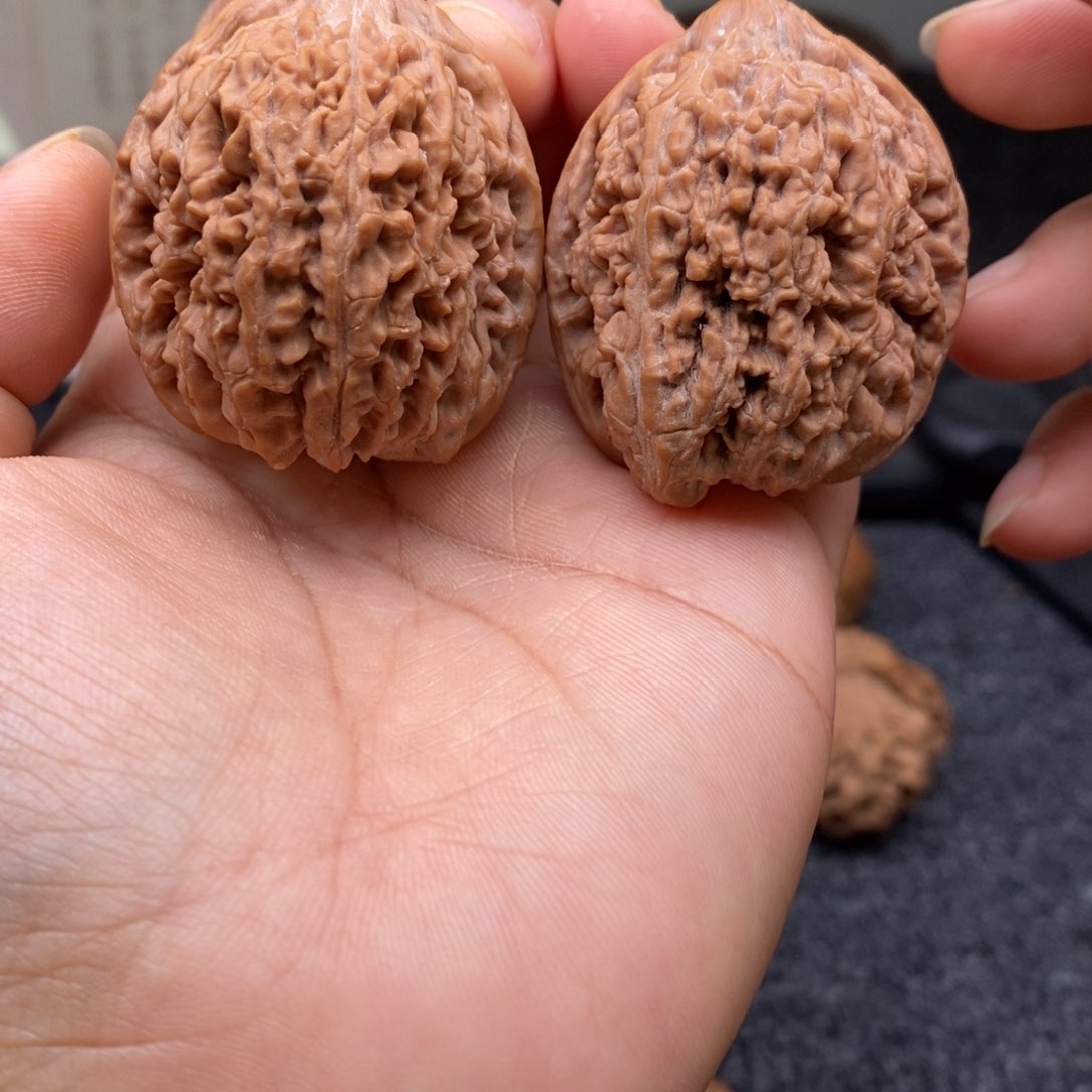 文玩核桃把件37大蒜头