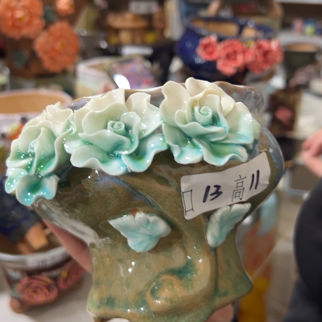 满20发爱退拉黑多肉花盆