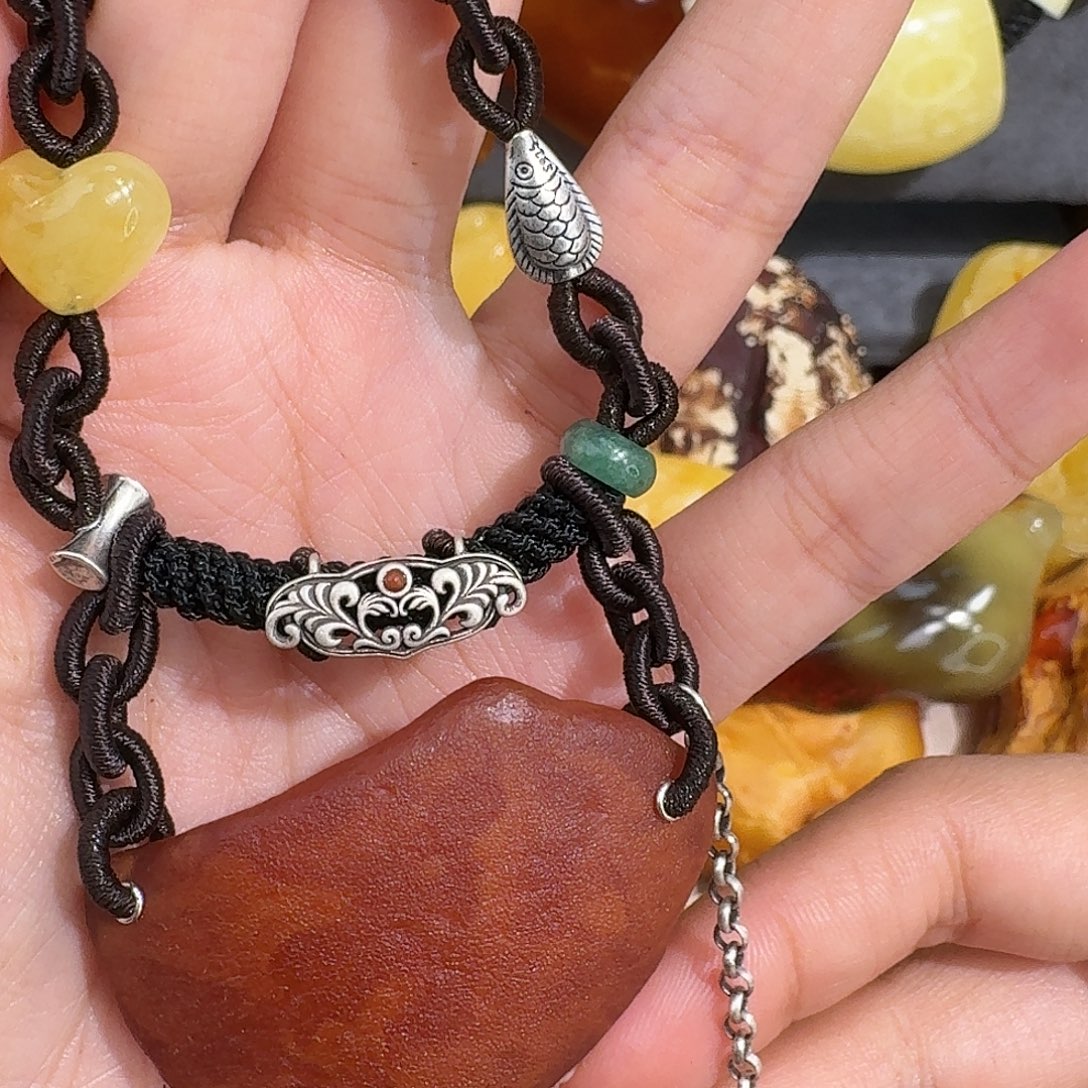 琥珀未镶嵌裸石我