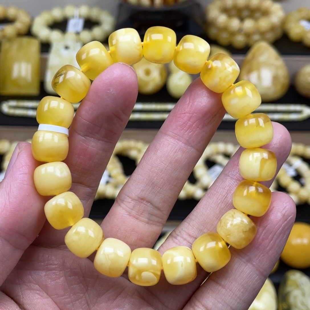 琥珀裸石未镶嵌琥珀蜜蜡