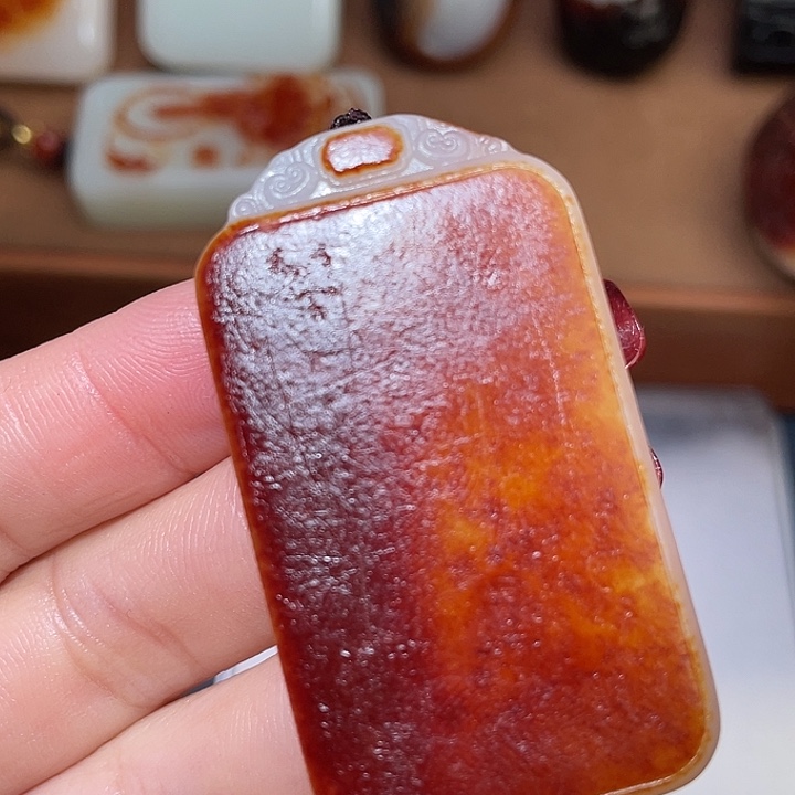 和田玉未镶嵌颈饰X7 