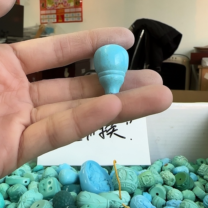 印石昌化石三通一个16