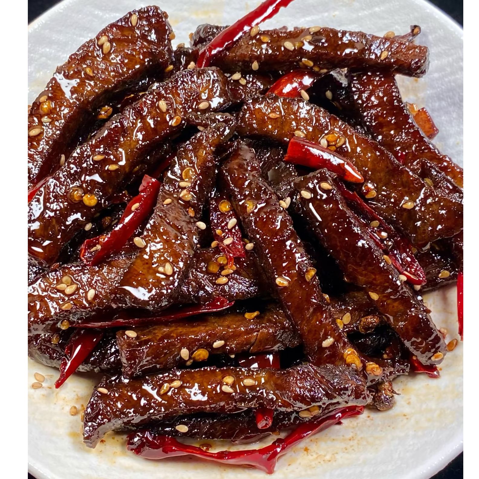 清真 麻辣牛心 休闲食品 开袋即食 