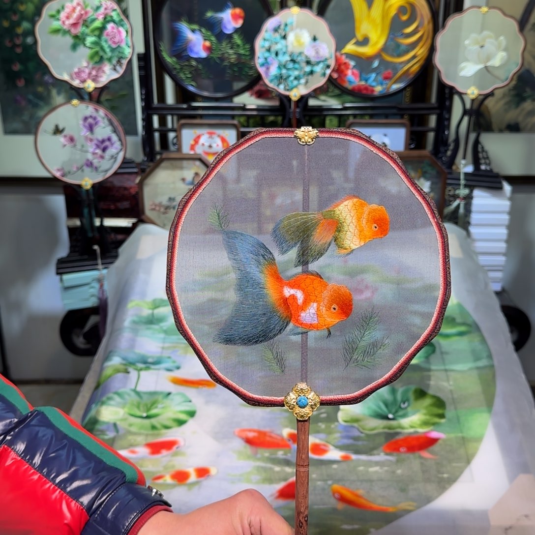 刺绣刺绣工艺精湛