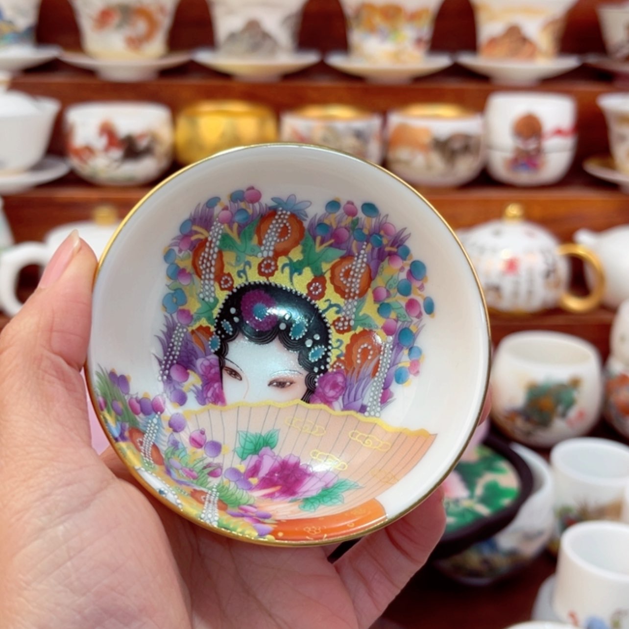 【闪购商品】高货羊脂玉瓷陶瓷茶具