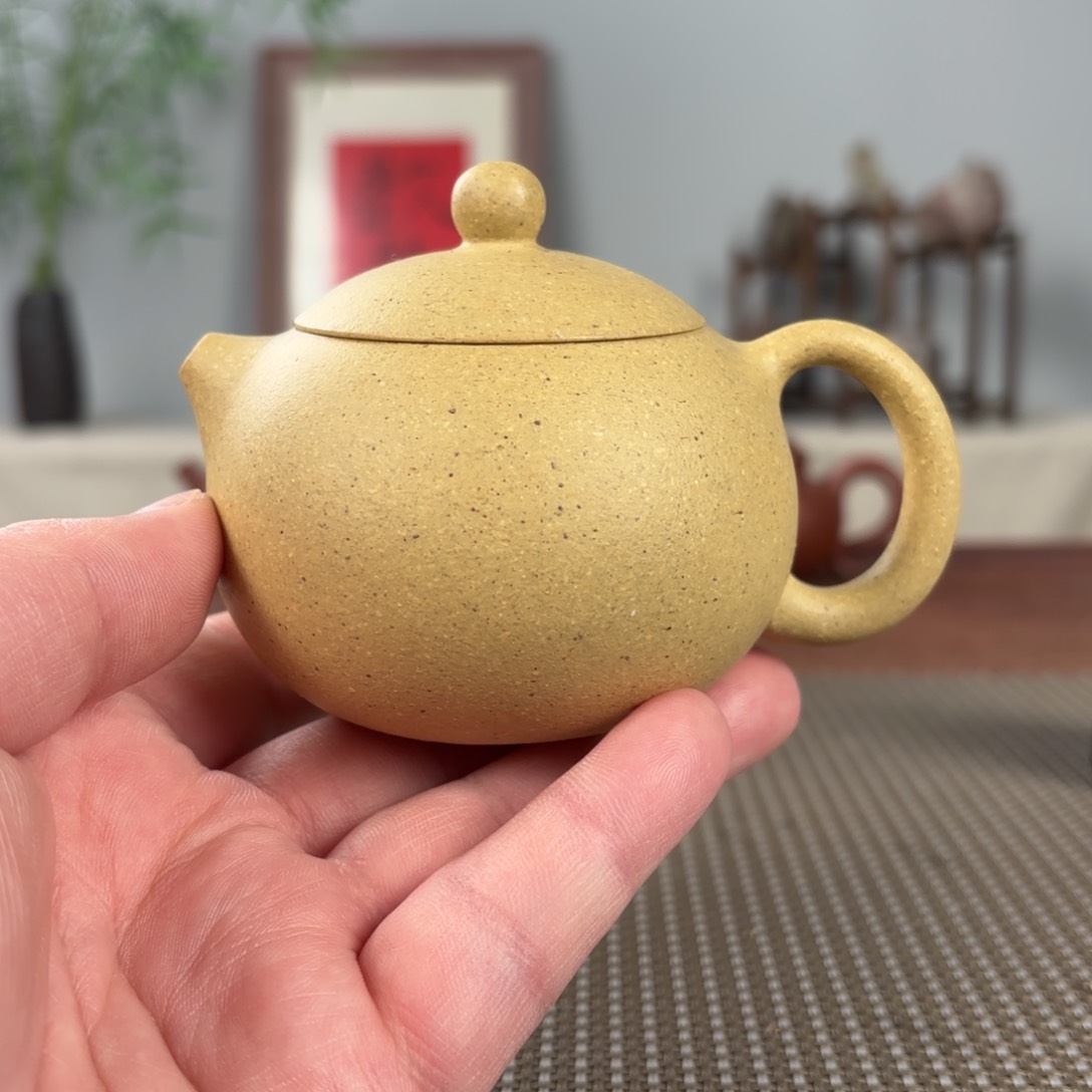 紫砂茶壶黄龙山原矿紫砂壶