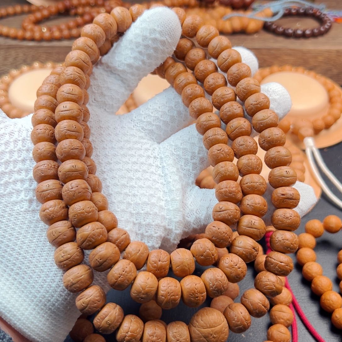 手串凤眼菩提藏式12.5mm108