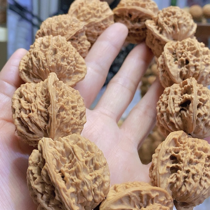 【闪购商品】文玩核桃把件37老款狮子头手持