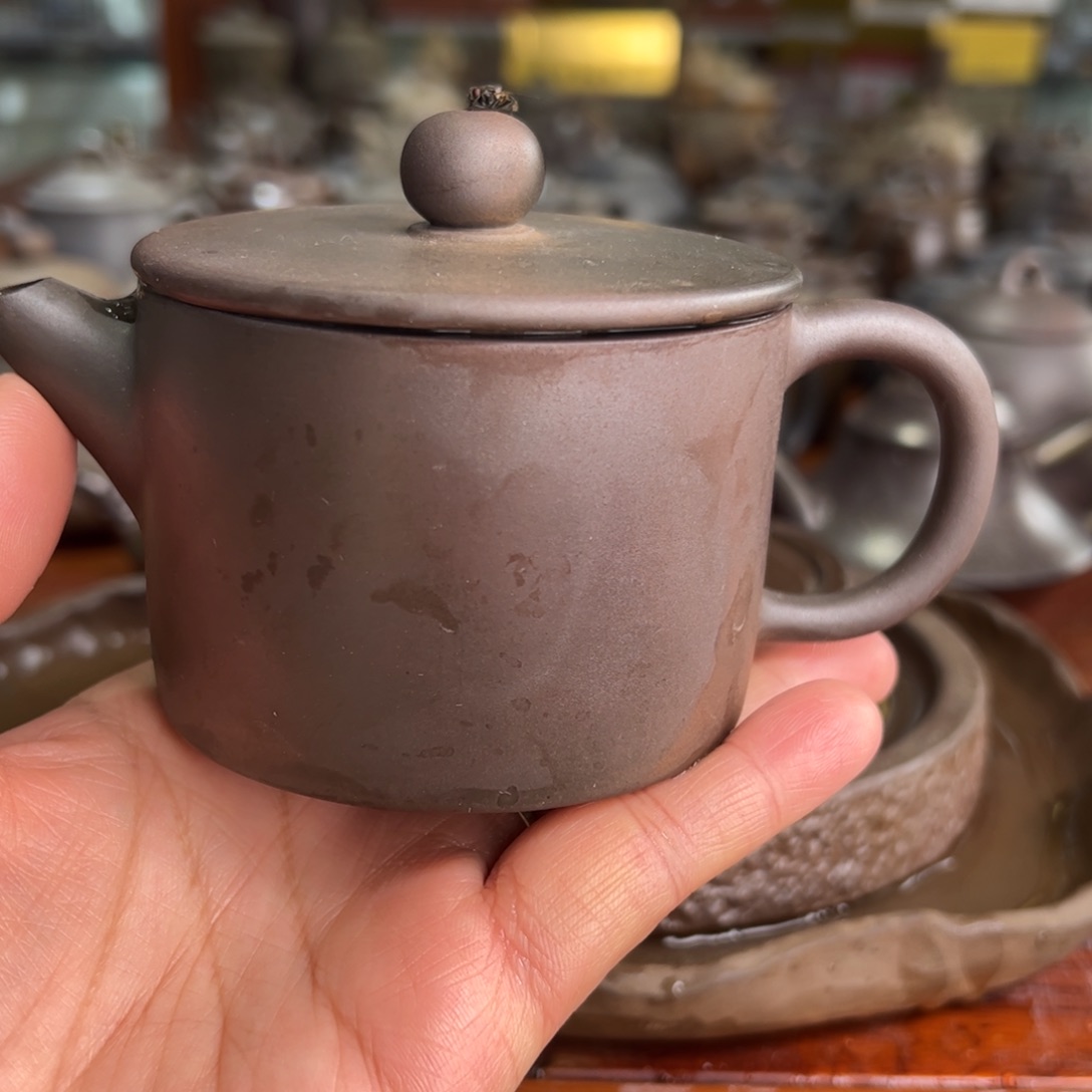 贵台龙窑柴烧茶壶A36