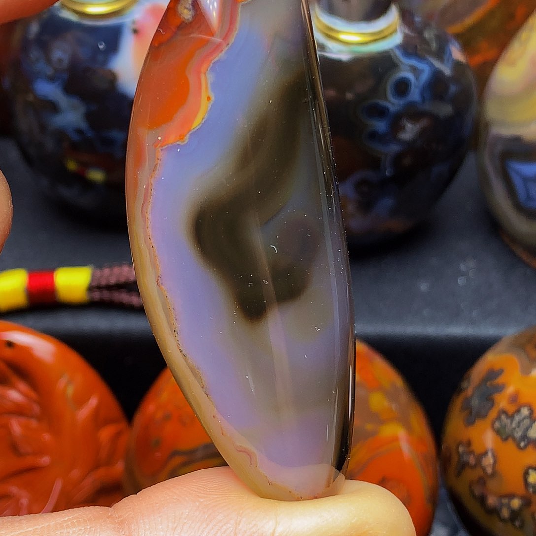 未镶嵌颈饰玛瑙/玉髓