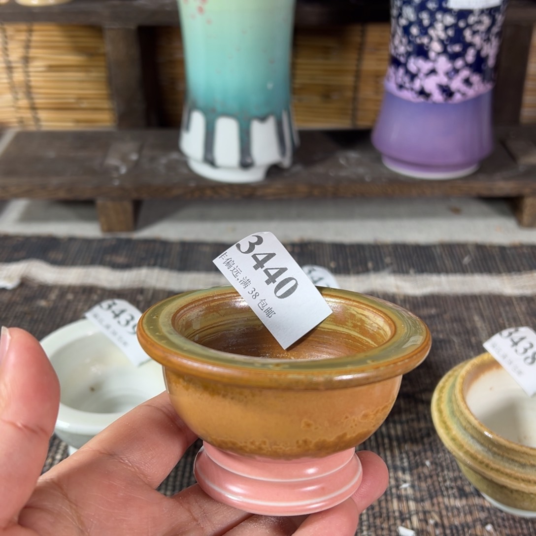 红陶景德镇手工花盆