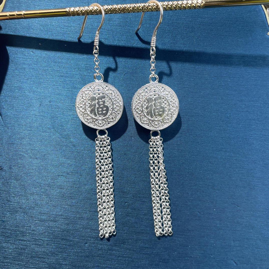 贵州非遗纯手工新中式民族风时尚潮流复古苗族精美古典银饰