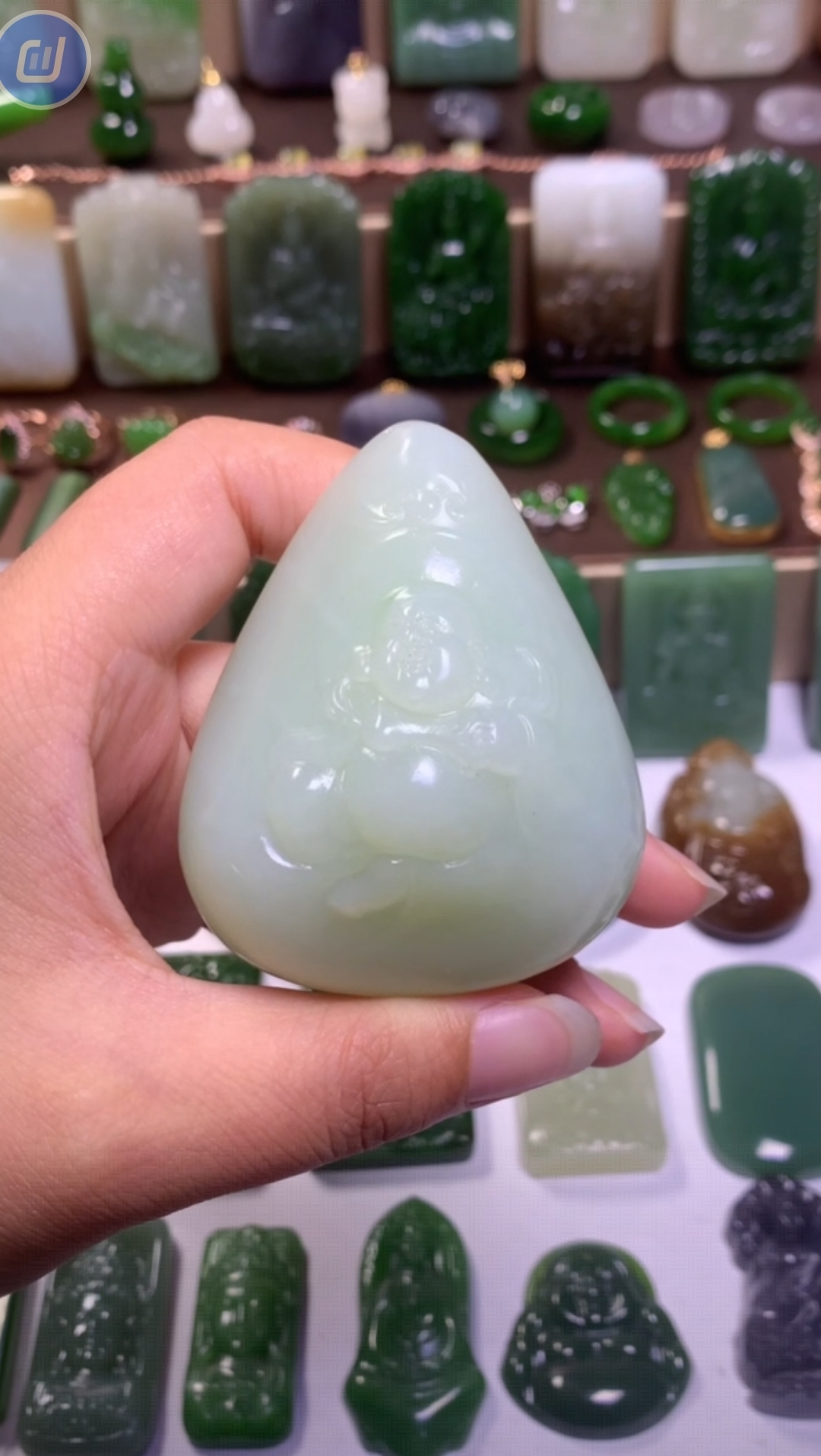 和田玉把件未镶嵌